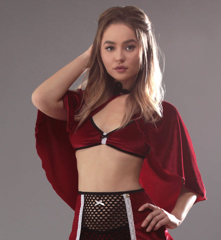 Aussie Cossie DareWear Burlesque Capelette