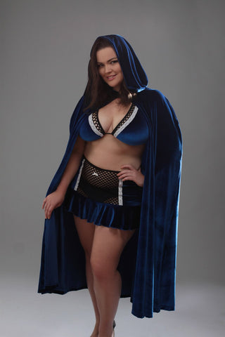 Aussie Cossie DareWear Burlesque Hooded Cape