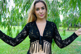Aussie Cossie DareWear Classic Lace Bolero Long Sleeve