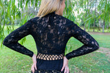 Classic Lace Bolero Long Sleeve