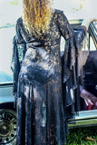 Classic Lace Long Gown Flounce