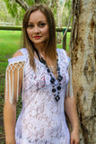 Classic Lace Long Dress