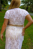 Classic Lace Long Skirt