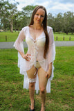 Aussie Cossie DareWear Lush Long Gown Flounce